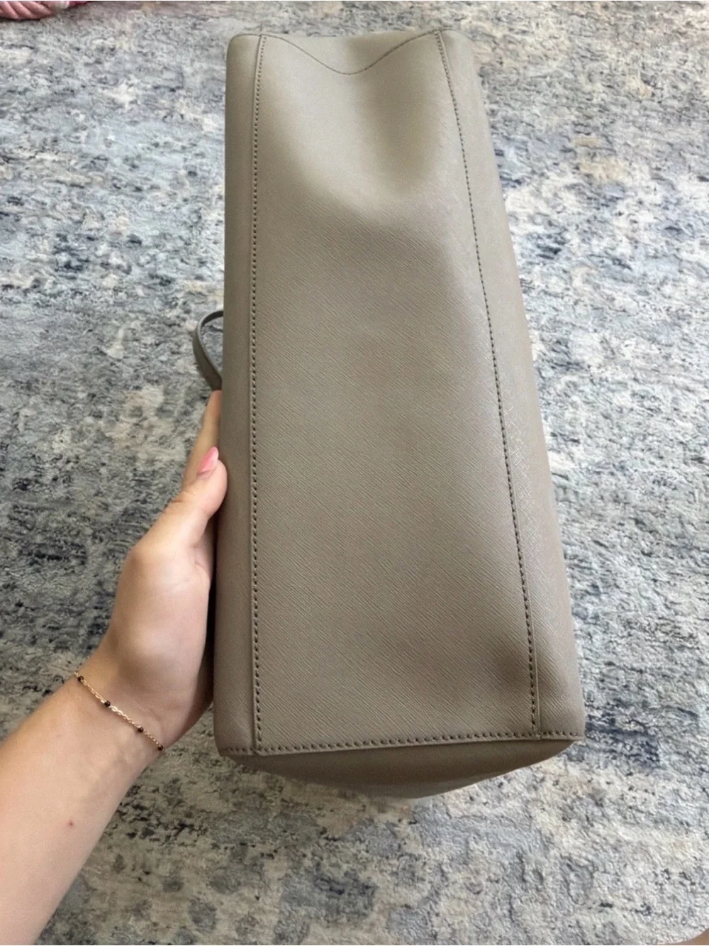 Tory Burch York tote French grey